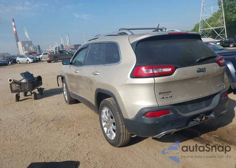 2015 Jeep Cherokee Limited z USA, uszkodzony, nr VIN 1C4PJMDS1FW613653